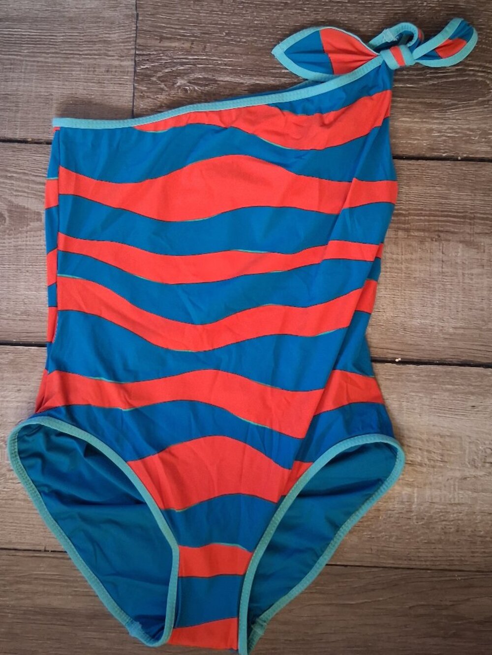 Marc Jacobs Reversible One piece shoulder Swimsuit Small XS NEW